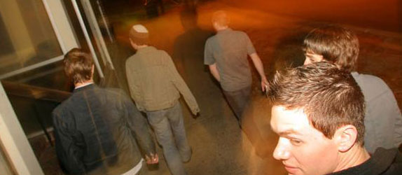 Out on the town (Chapel Hill, NC) with my boys!
