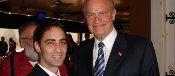 Ken and Fred Thompson during his Presidential campaign