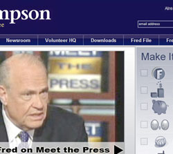 Fred Thompson - Fred08 and FredPAC